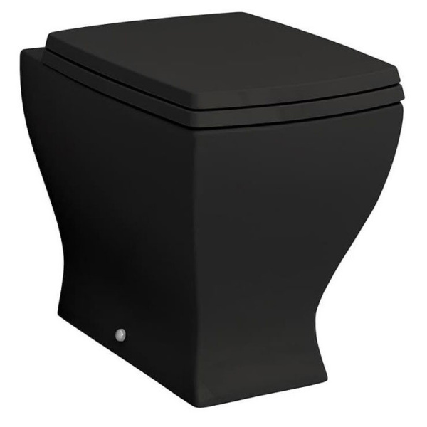 Унитаз напольный ArtCeram Jazz чёрный JZV002 03 00 (детальная фотография)