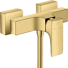 Смеситель для душа Hansgrohe Metropol полированное золото
