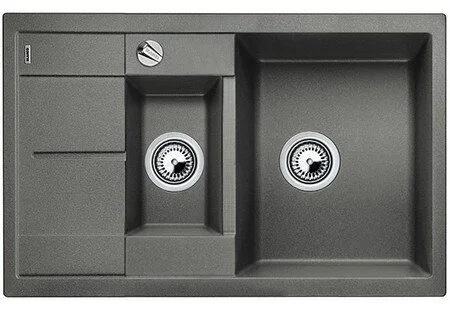 Мойка для кухни Blanco Metra 6 S Compact 78 см алюметаллик 513553 (детальная фотография)