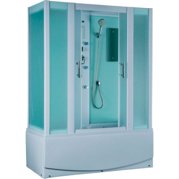 Душевой бокс Timo Eco 147х80 см высокий поддон TE-0750 (детальная фотография), прямоугольные