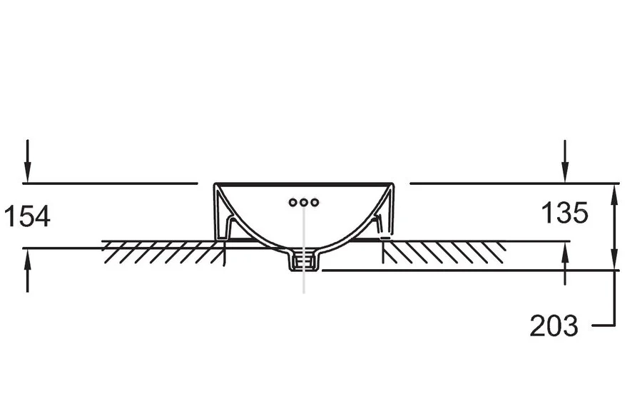 Раковина накладная Jacob Delafon Vox 42 см черная E14800-7 (детальная фотография), накладные (на столешницу), пристенные