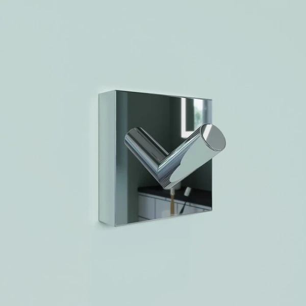 Крючок для ванной IDDIS Edifice одинарный EDISB10i41 (детальная фотография), хром