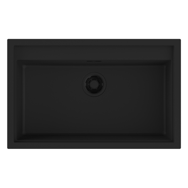 Мойка для кухни Omoikiri Sintesi 4997 79 см врезная (детальная фотография), прямоугольной формы