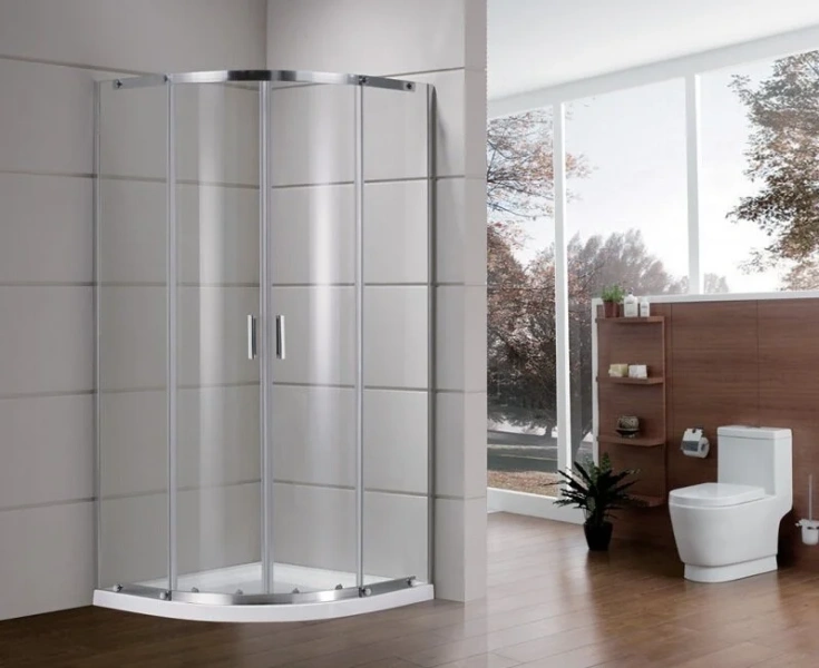 Душевой уголок Grossman Cosmo 90x90 см 1 место GR-0090 (детальная фотография), полукруглые, четверть круга