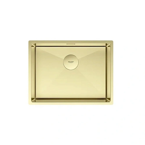 Мойка для кухни Paulmark Next 58 см светлое золото - фото 2