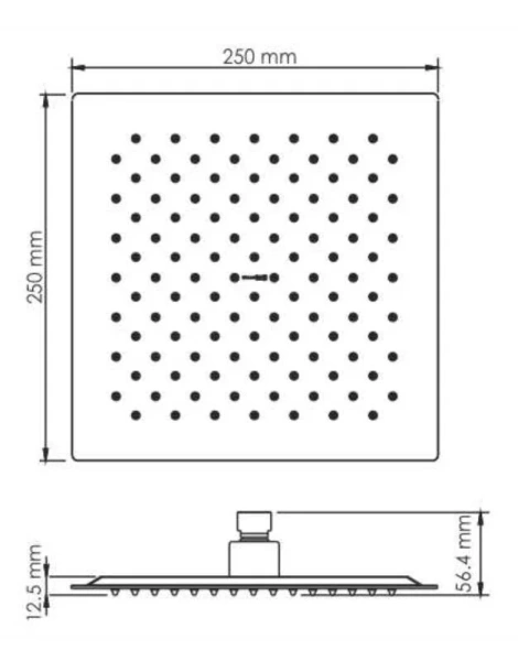 Душевой комплект WasserKRAFT Glan черный глянец A66209 (детальная фотография), душевые комплекты, наборы index_1