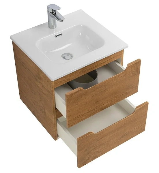 Тумба под раковину подвесная BelBagno Etna 50 см Rovere Nature ETNA-500-2C-SO-RN (детальная фотография), 50 см