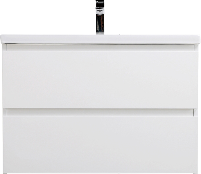 Тумба под раковину подвесная BelBagno Kraft 75 см Bianco Opaco KRAFT-750-2C-SO-BO (детальная фотография)