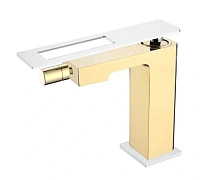 Смеситель для биде Boheme Q золото/хром