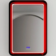 Зеркало с подсветкой Abber Kristall 55 см красное