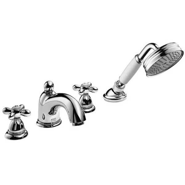 Смеситель на борт ванны хром Axor Carlton 17444000 (детальная фотография)