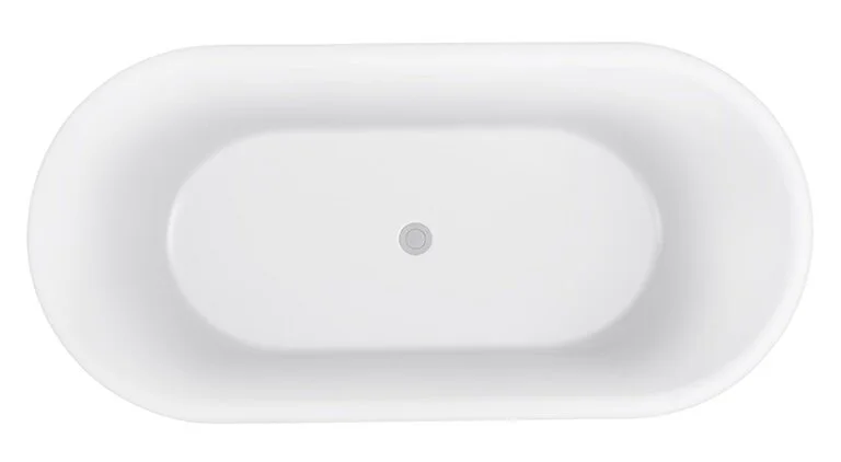 Ванна акриловая Aifol Vivian Family, 152778 A04 Glossy White, 170 x 78 см, отдельностоящая, белый (детальная фотография), 170х80