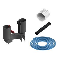 Комплект подключения пневматической панели смыва Tece TECEflushpoint для бачка Uni