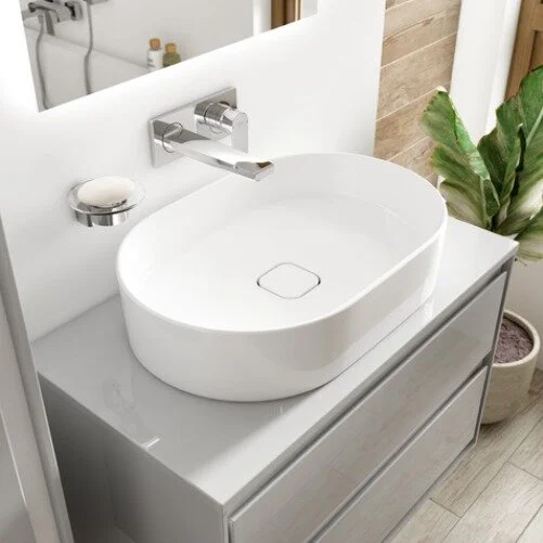 Смеситель для раковины Ideal Standard Edge однорычажный, хром A7116AA (детальная фотография), прямоугольная форма