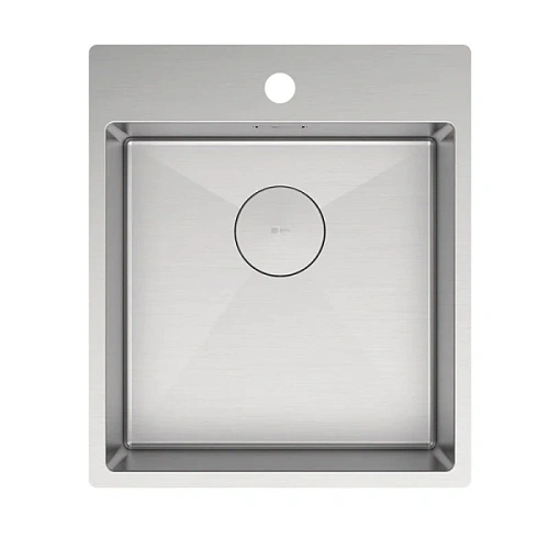 Мойка для кухни Lemark Janga 44 см сталь - фото 4