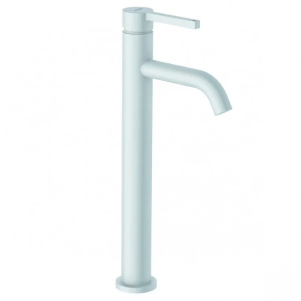 Смеситель для раковины Kludi Nova Fonte белый матовый 202985315 (детальная фотография)