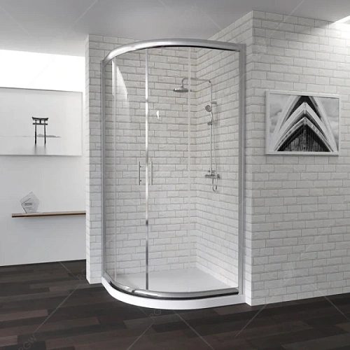 Душевой уголок RGW Passage PA-51 80х80 см профиль хром - фото 2