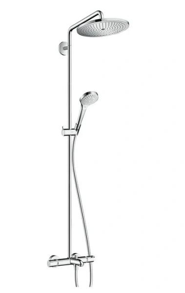 Душевая стойка Hansgrohe Croma Select S с термостатом 26792000 (детальная фотография)