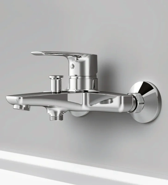 Душевой комплект Am.Pm Gem хром глянцевый F40990A00 (детальная фотография), современные, hi-tech