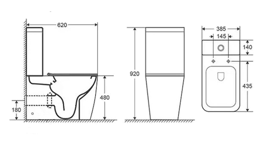 Схема (детальная фотография), безободковые, сиденье с микролифтом , с антивсплеском, компакт, низкие