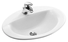 Раковина Jacob Delafon Odeon 56 см встраиваемая, белая