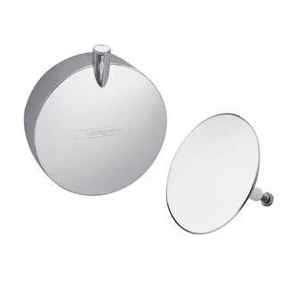 Внешняя часть слива и перелива Hansgrohe Flexaplus S хром 58186000 (детальная фотография)