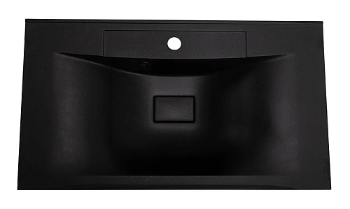 Раковина мебельная BelBagno 80 см черная - фото 5