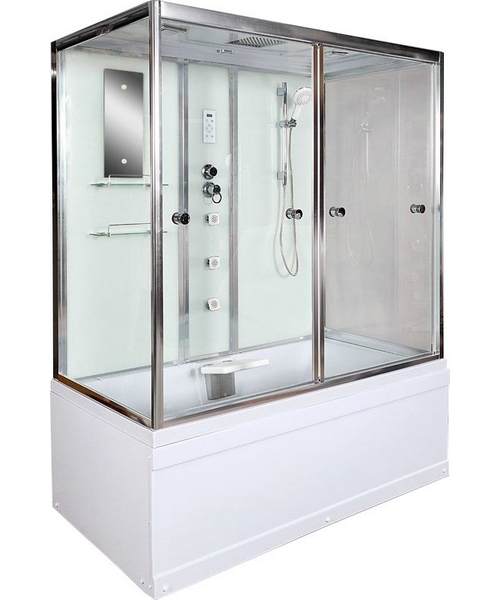 Душевой бокс Deto V 160х85 см с гидромассажем V160 (детальная фотография)