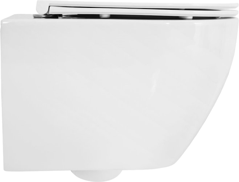 Унитаз подвесной Cezares Stylus с крышкой-сиденьем CZR-6601-TH-TOR (детальная фотография), подвесные, встраиваемые