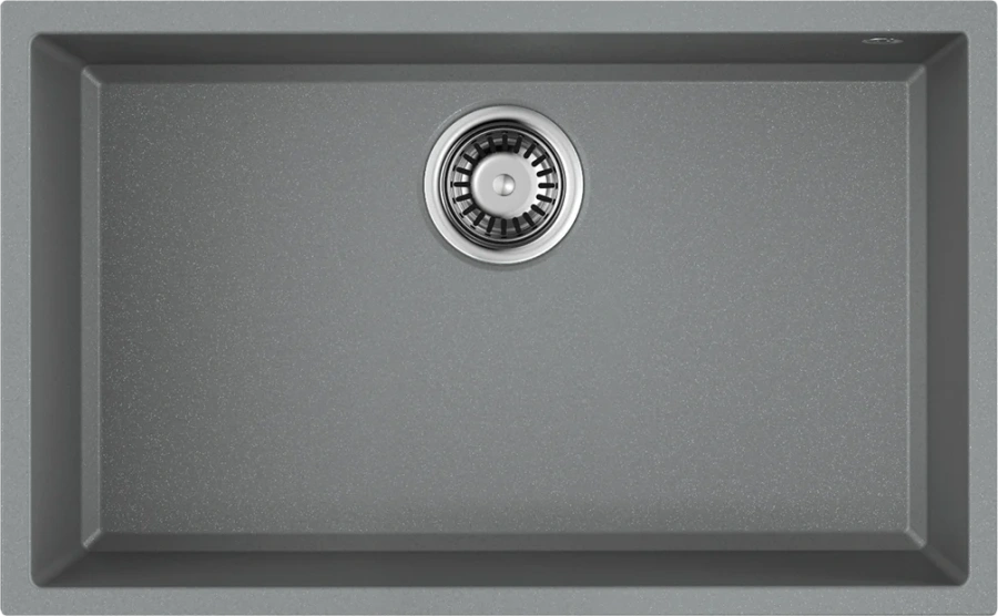 Мойка для кухни Omoikiri Tedori 66-U-GR 66 см leningrad grey 4993541 (детальная фотография)