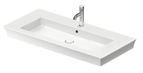 Раковина Duravit White Tulip 105.5 см белая - фото 2