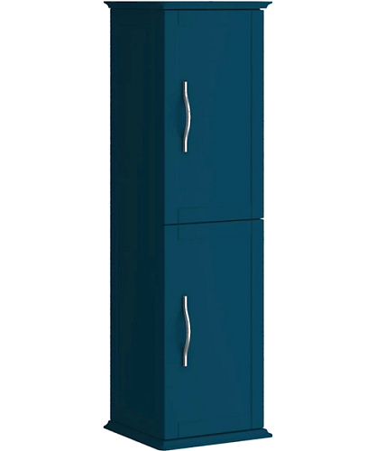 Шкаф-пенал подвесной Cezares Tiffany 34 см Blu Petrolio - фото 5