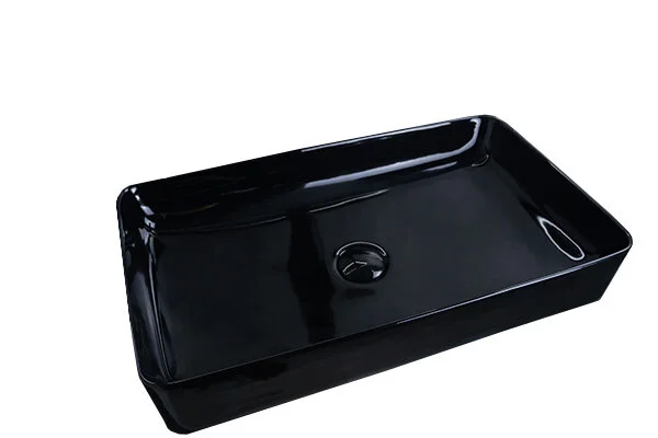 Раковина GID Geometrico BL9396 60 см черная 53346 (детальная фотография)