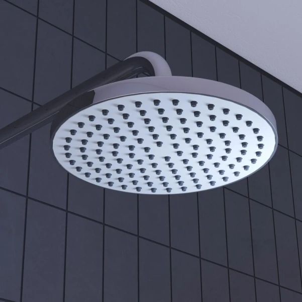 Душевая стойка IDDIS Joker хром JOKSB1Fi06 (детальная фотография), с тропическим душем