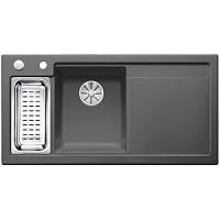 Мойка для кухни, чаша слева, цвет базальт, Blanco Axon II 6 S