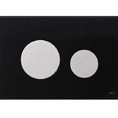 Лицевая панель Tece TECEloop modular стекло, черная