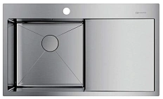 Мойка для кухни Omoikiri Akisame 86-IN-L 86 см чаша слева
