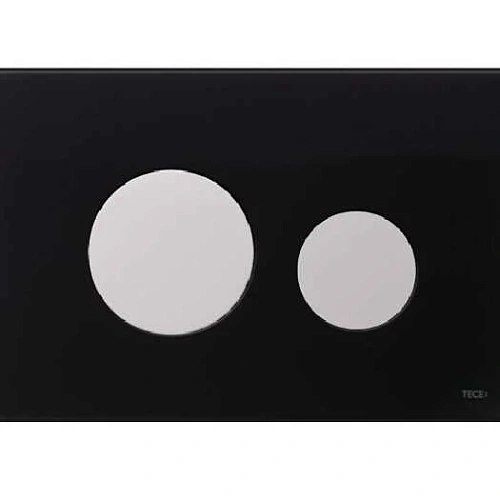 Лицевая панель Tece TECEloop modular стекло, черная - фото 3