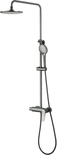 Душевая стойка Lemark Bronx графит - фото 2