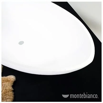 Ванна из литьевого мрамора Montebianco Canotto Due 190 х 90 см, 33050 (детальная фотография), нет в наличии