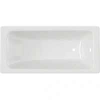 Чугунная ванна Diwo Суздаль, 160 x 70 см, с ножками, цвет белый, DS0010/D0017