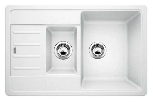 Мойка для кухни Blanco Legra 6S 78 см белая - фото 5