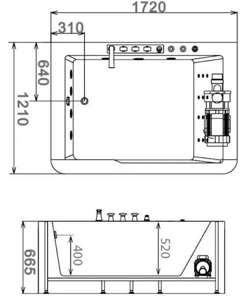 Схема (детальная фотография), белые