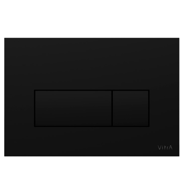 Клавиша смыва Root Square черная матовая 740-2311 (детальная фотография)