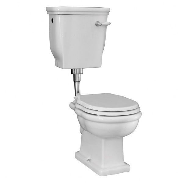 Унитаз напольный с высоким бачком ArtCeram Hermitage HEV00 с крепежом в комплекте (детальная фотография)