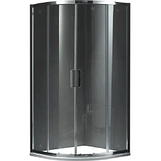 Душевой уголок Gemy Victoria 100х100 см профиль хром