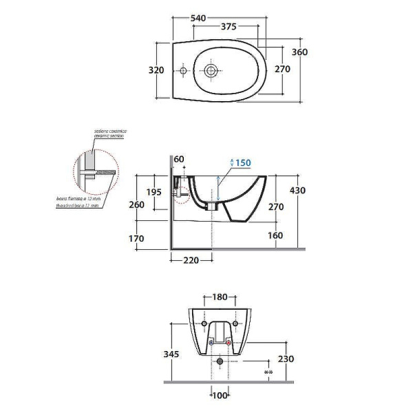 Схема (детальная фотография), подвесные, встраиваемые