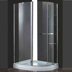 Душевой уголок Cezares Elena 120x90 см стекло прозрачное левосторонний