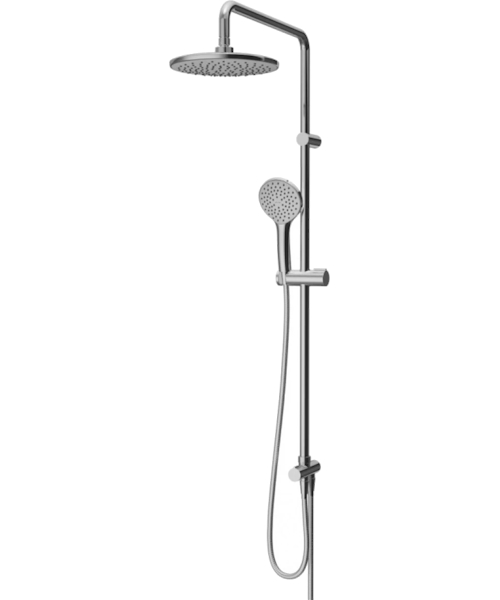 Ванна акриловая AM.PM Gem W90ASET-150D3W5 150х70 см с каркасом, шторкой, душевой стойкой и смесителем (детальная фотография), 150x70 см