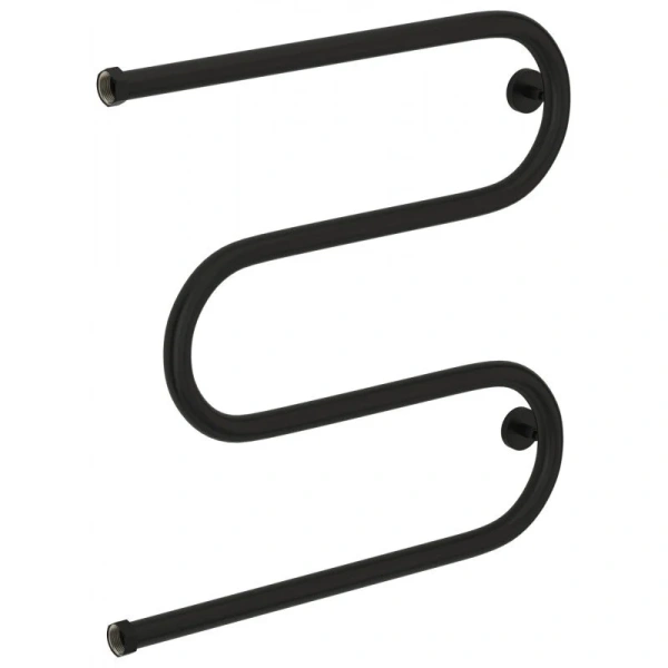 Полотенцесушитель водяной Сунержа М-образный 60х60 см черный матовый 31-4007-6060 (детальная фотография)